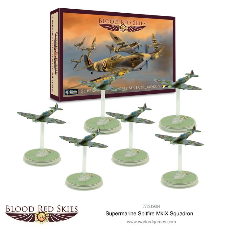 Warlord games Blood Red Skies: British, Supermarine Spitfire Mk. II