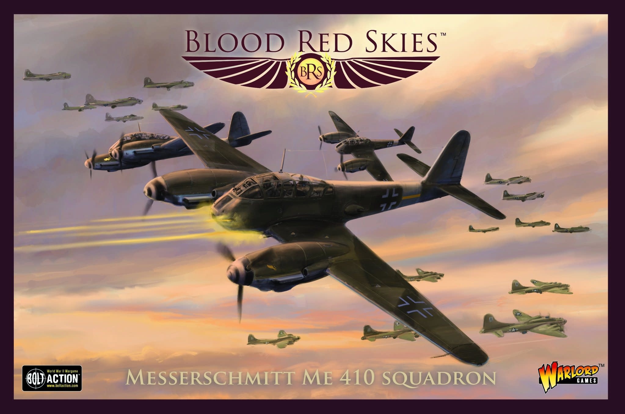 Warlord games Blood Red Skies: Messerchmitt Me 410 Squadron