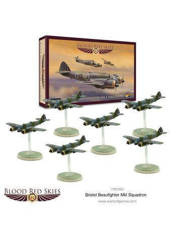 Warlord games Blood Red Skies: Bristol Beaufigher Mk I Squadron