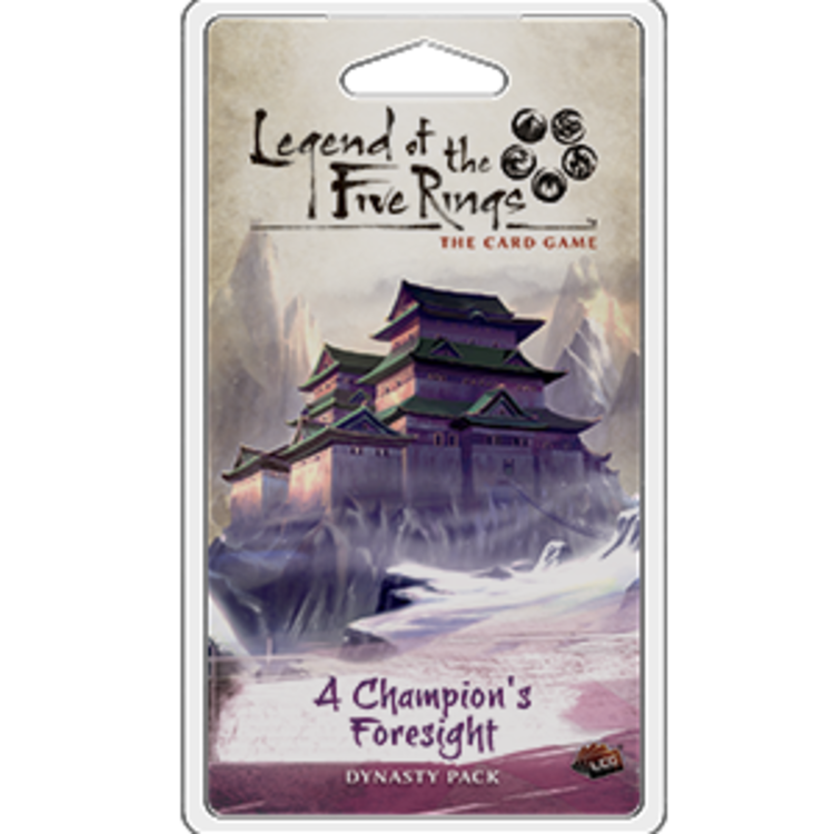 Fantasy Flight Legend of the Five Rings LCG:  A Champion’s Foresight