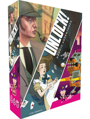 Space Cowboys Unlock!: Heroic Adventures (3 part box)