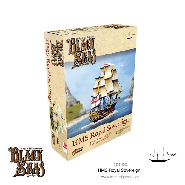 Warlord games Black Seas: HMS Royal Sovereign