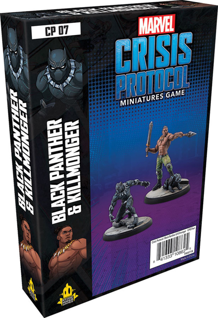 Atomic Mass Games Marvel Crisis Protocol: Black Panther & Killmonger
