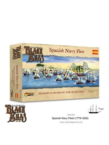 Warlord games Black Seas: Spanish Navy fleet box