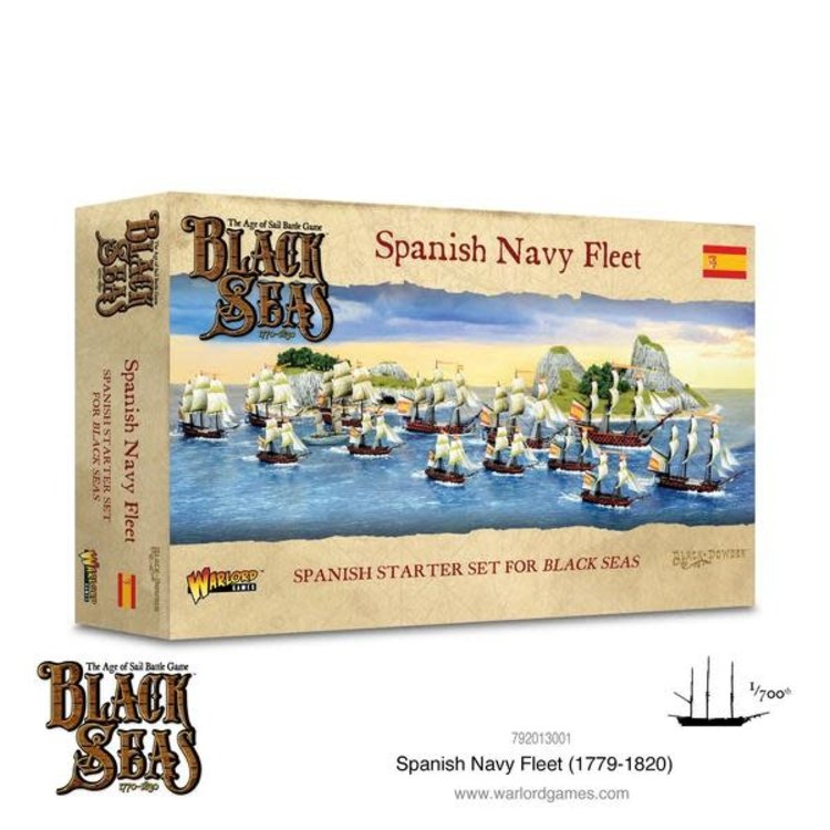 Warlord games Black Seas: Spanish Navy fleet box