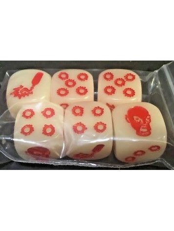 CMON Zombicide: White Dice