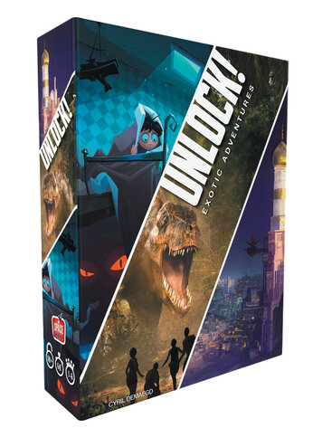 Space Cowboys Unlock!: Exotic Adventures (3 part box)