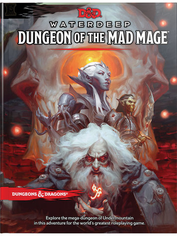 D&D RPG Book:  Waterdeep Dungeon of the Mad Mage
