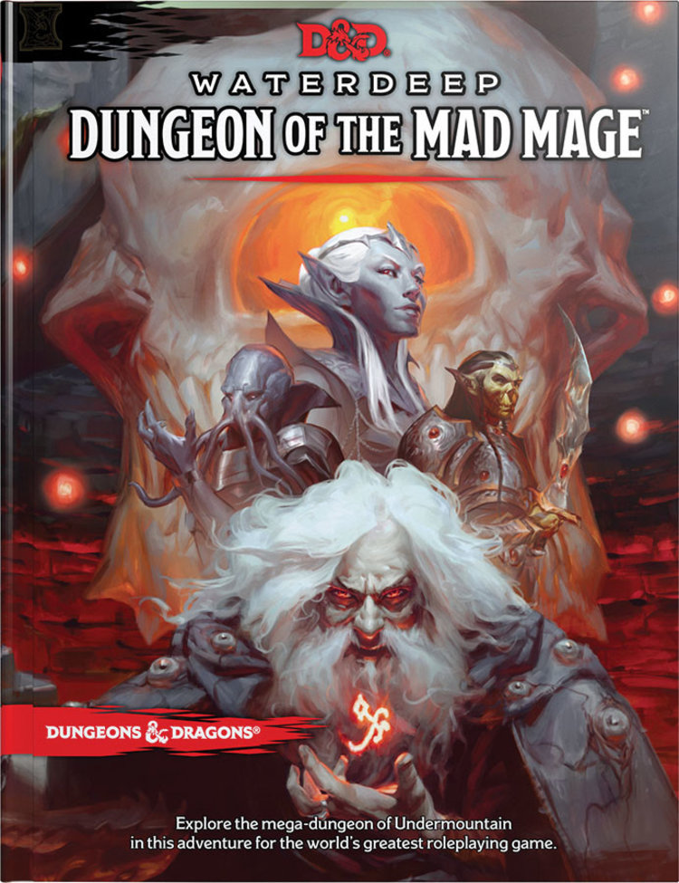 D&D RPG Book:  Waterdeep Dungeon of the Mad Mage