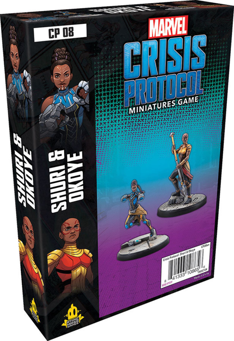Atomic Mass Games Marvel Crisis Protocol: Shuri & Okoye