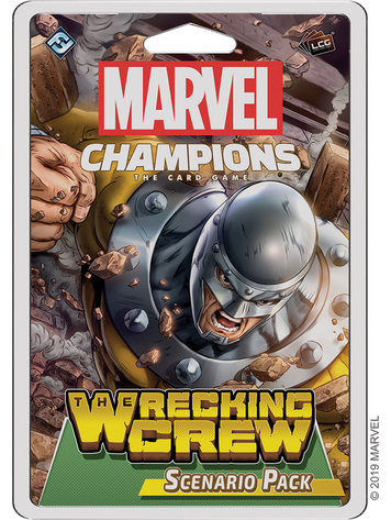 Fantasy Flight Marvel Champions: Wrecking Crew Scenario Pack