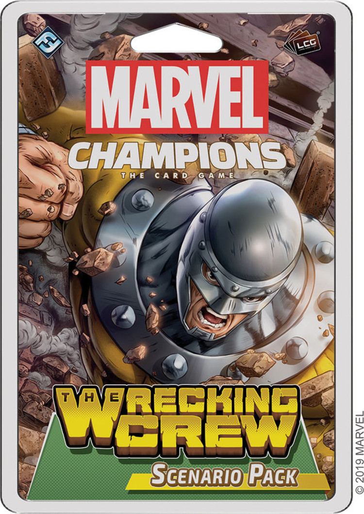 Fantasy Flight Marvel Champions: Wrecking Crew Scenario Pack
