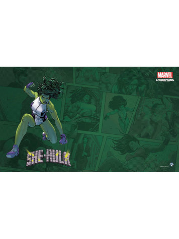 Fantasy Flight Marvel Champions Playmat: She-Hulk