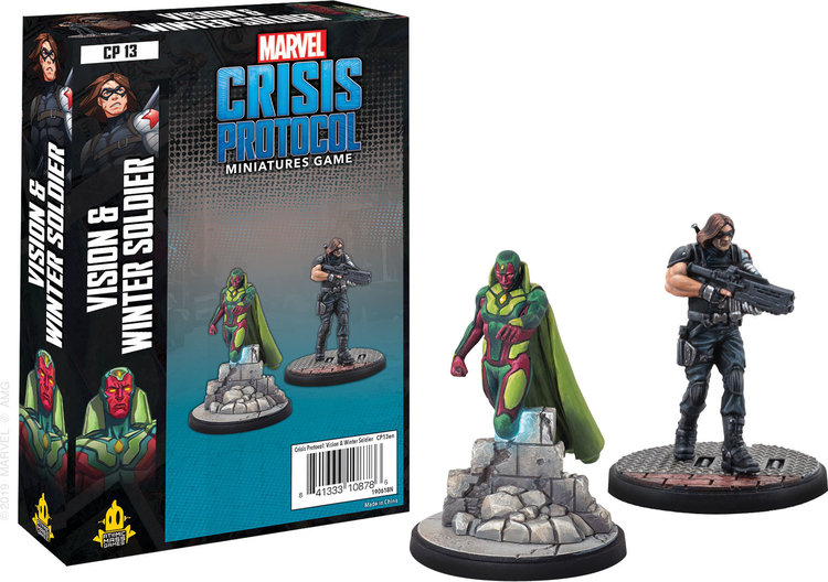 Atomic Mass Games Marvel Crisis Protocol: Vision & Winter Soldier