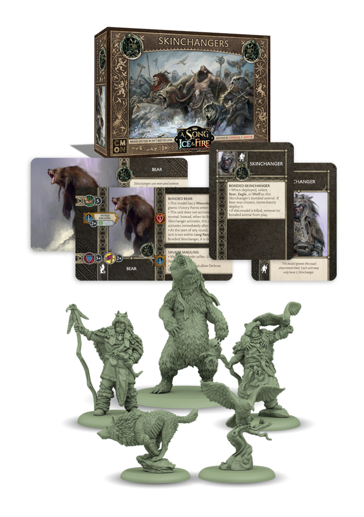 CMON Song of Ice & Fire: Free Folk- Skin Changers