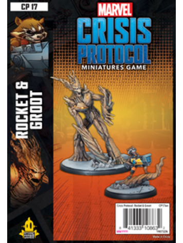 Atomic Mass Games Marvel Crisis Protocol: Rocket & Groot