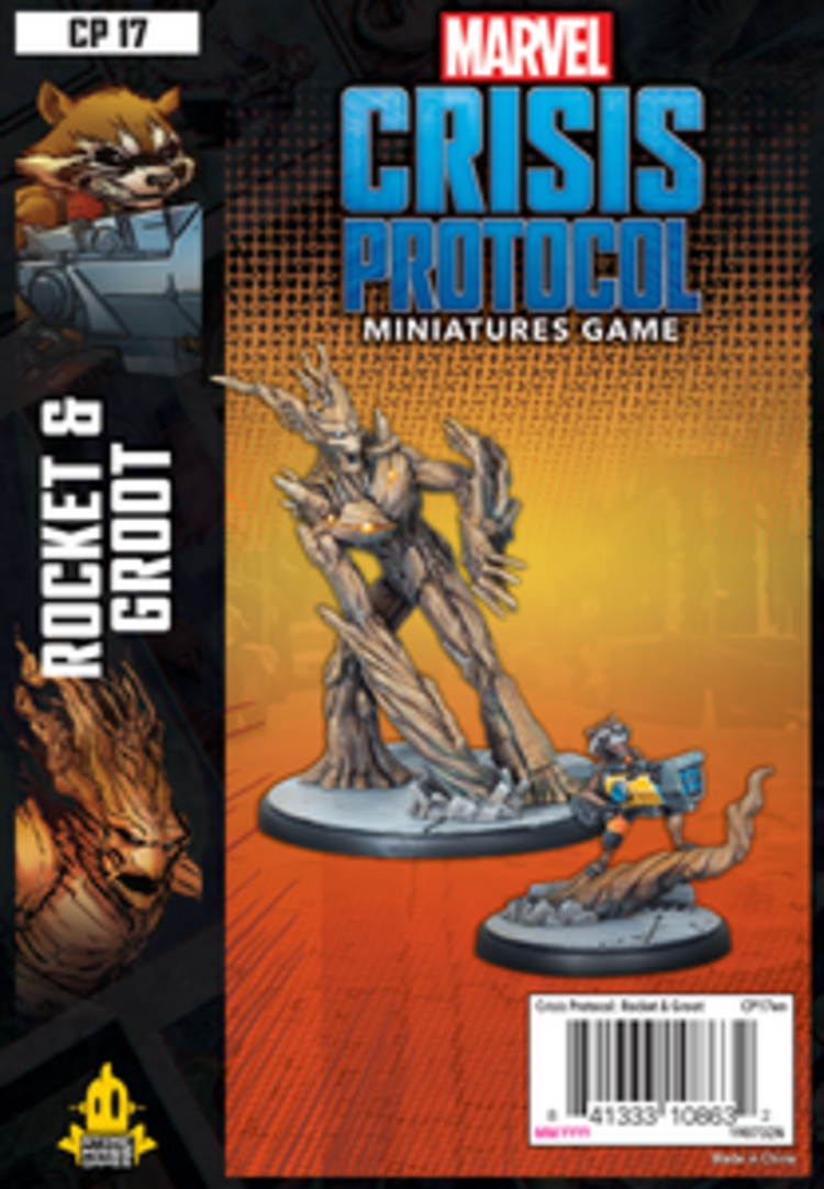 Atomic Mass Games Marvel Crisis Protocol: Rocket & Groot