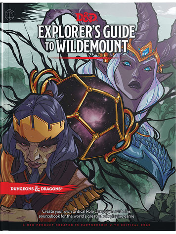 Wizards of the Coast D&D RPG Book: Explorer’s Guide to Wildemount