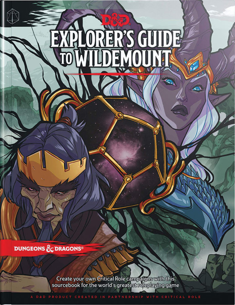 Wizards of the Coast D&D RPG Book: Explorer’s Guide to Wildemount
