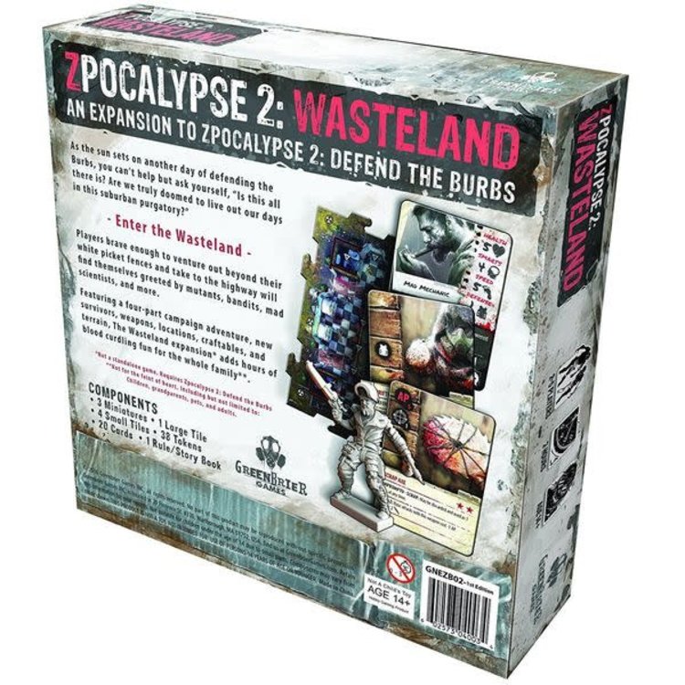 Greenbrier games Zpocalypse 2 Wasteland
