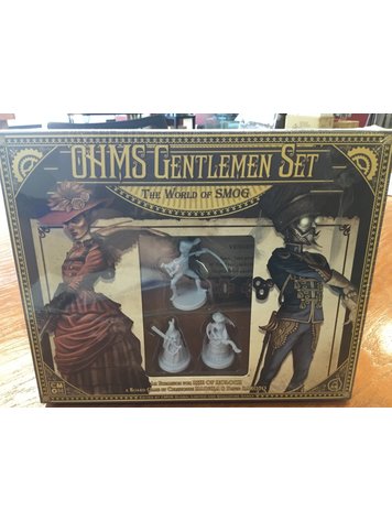 CMON Rise of Moloch: KickStarter - Gentlemen of Her Majesty’s Service w/char sheets