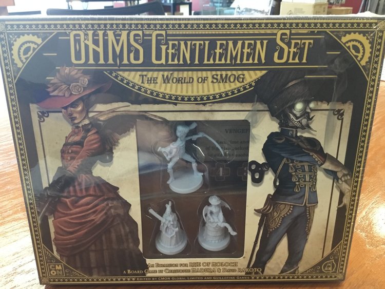 CMON Rise of Moloch: KickStarter - Gentlemen of Her Majesty’s Service w/char sheets