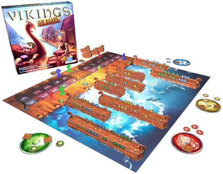 Blue Orange Vikings on board