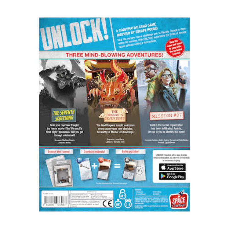 Space Cowboys Unlock: Epic Adventures (3 part box)