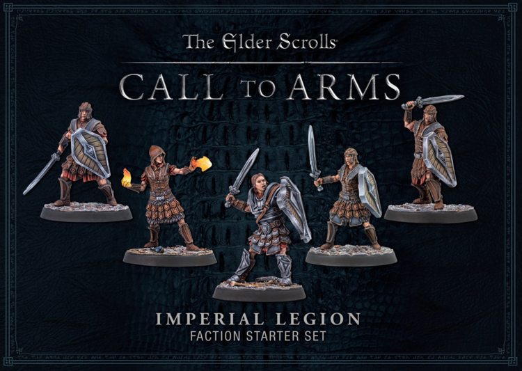 Modiphius Elder Scrolls Call to Arms: Imperial Faction (Plastic)