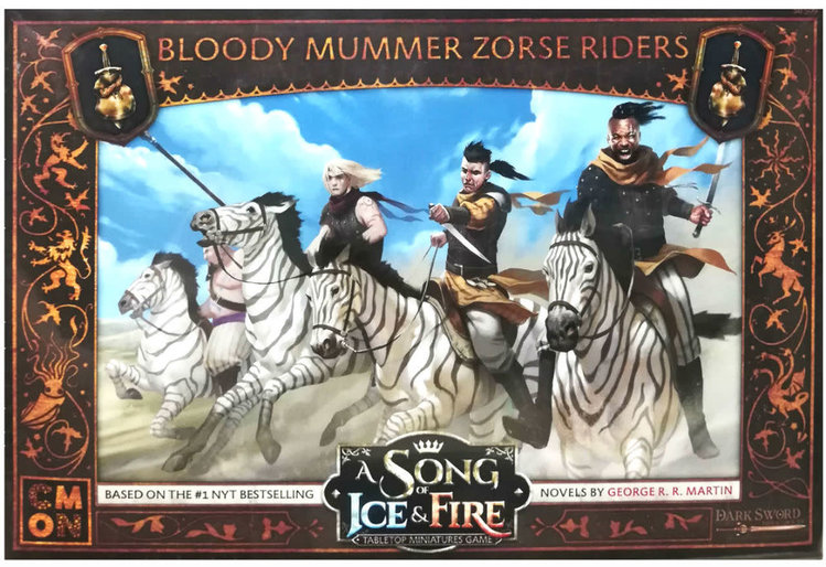 CMON Song of Ice & Fire: Neutral- Bloody Mummer Zorse Riders