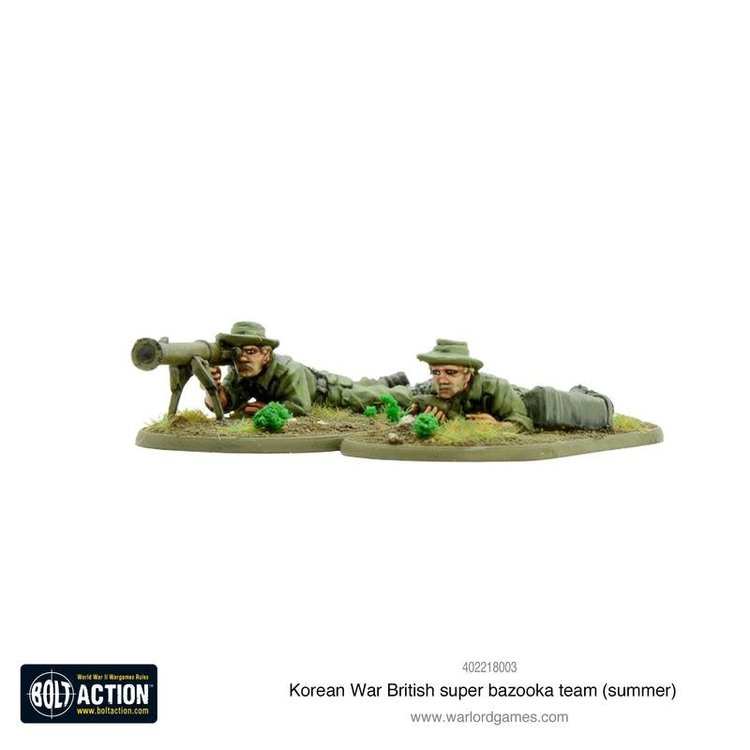 Warlord games Bolt Action: British- Super Bazooka team (summer)
