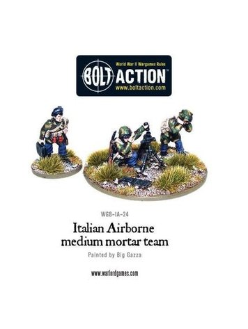 Warlord games Bolt Action: Italian- Airborne Medium Mortor Team