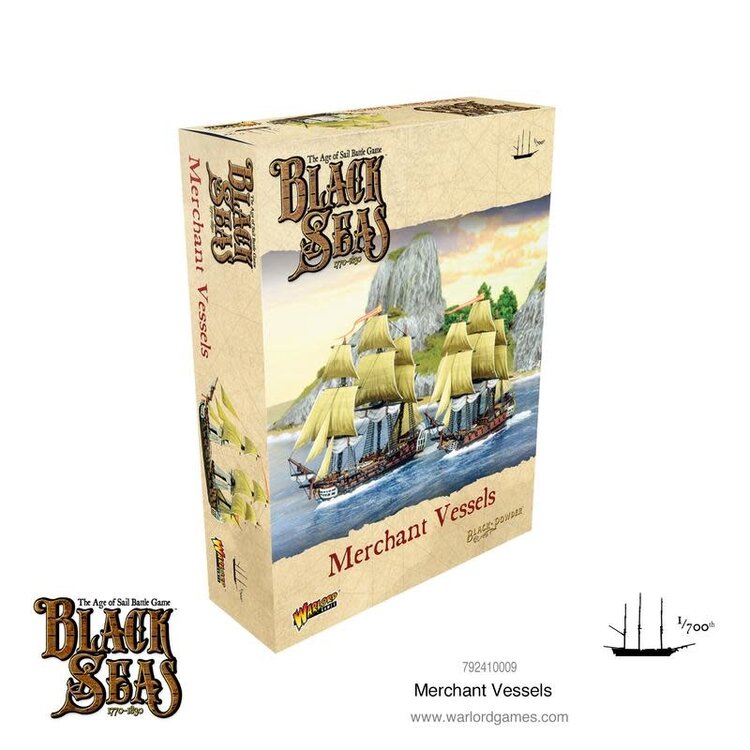 Warlord games Black Seas: Merchant Vessels