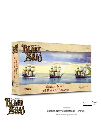 Warlord games Black Seas: Spanish Navy 3rd Rates of Renown