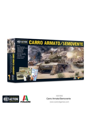 Warlord games Bolt Action: Italian- Carro Armato/Semovente