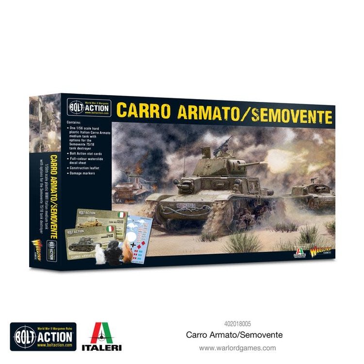 Warlord games Bolt Action: Italian- Carro Armato/Semovente