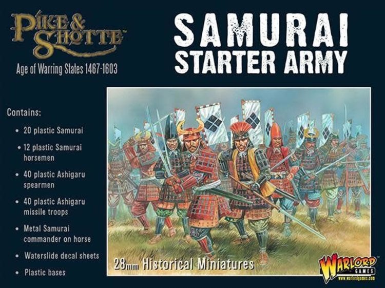 Warlord games Pike & Shotte: Samurai Starter Army
