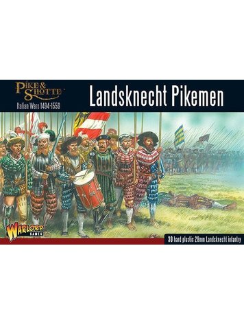 Warlord games Pike & Shotte: Landsknechts Pikemen (plastic)