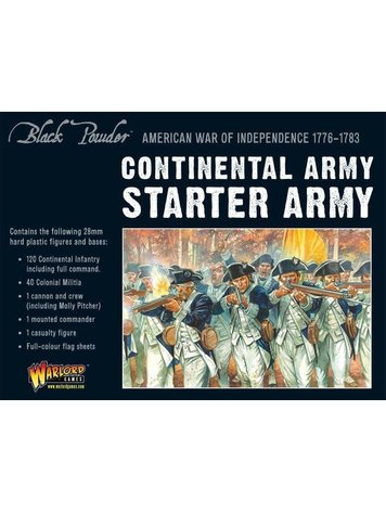 Warlord games Black Powder: Continental Starter Army (1776-1783)