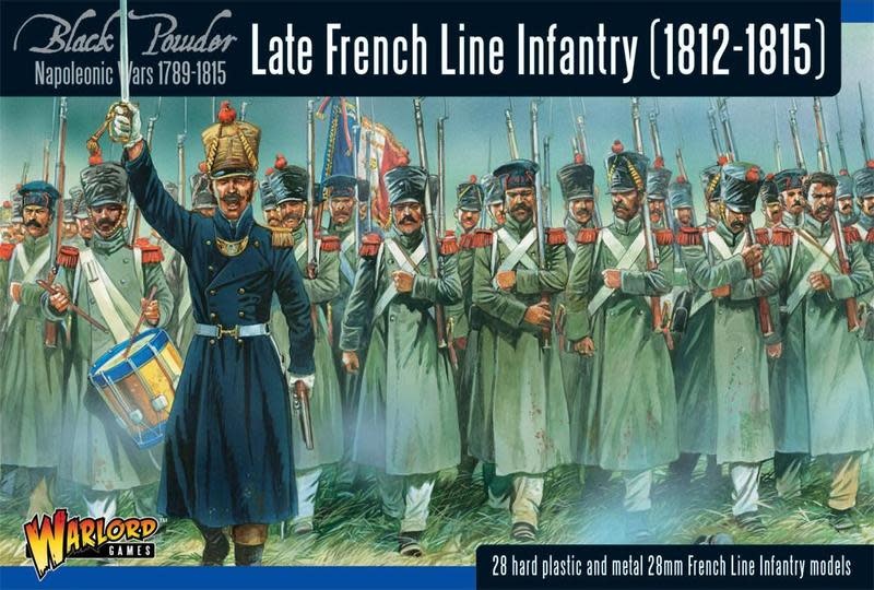 Warlord games Black Powder: Late French Line Infantry (1812-1815)