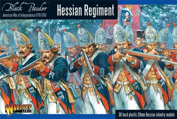 Warlord games Black Powder: Hessian Regiment (1776-1783)