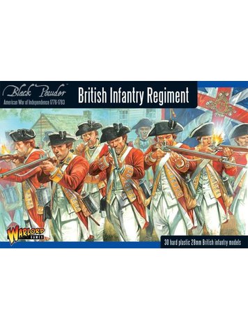 Warlord games Black Powder: British Infantry Regiment (1776-1783)