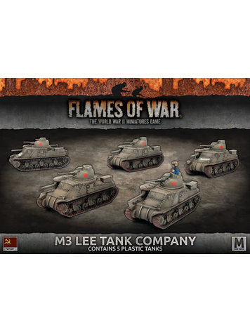 Flames of War Flames of War: Soviet- M3 Lee Tank Company (mid)