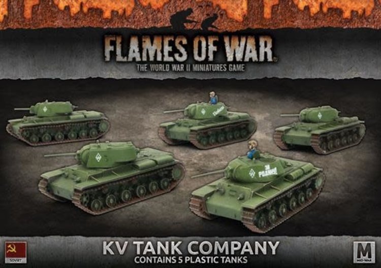 Flames of War Flames of War: Soviet- KV Tank Company