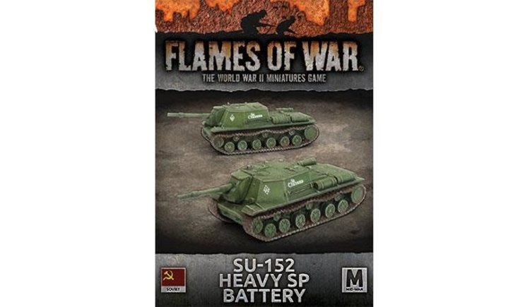 Flames of War Flames of War: Soviet- SU-152 Heavy Sp Battery (mid)