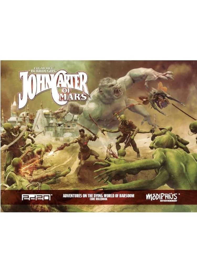 Modiphius John Carter of Mars RPG: Core Rulebook