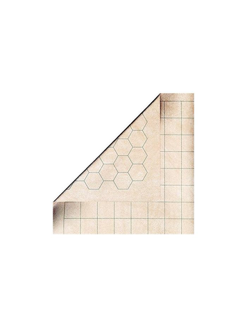 Chessex Chessex Battlemat: Small Reversible 1 Inch Squares/Hexes