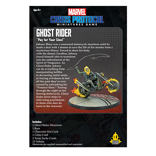 Atomic Mass Games Marvel Crisis Protocol: Ghost Rider