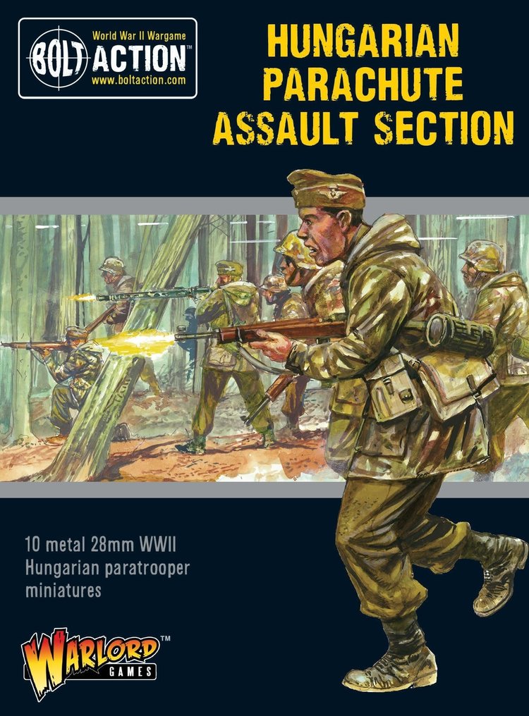 Warlord games Bolt Action: Hungarian- Parachute Assault Section