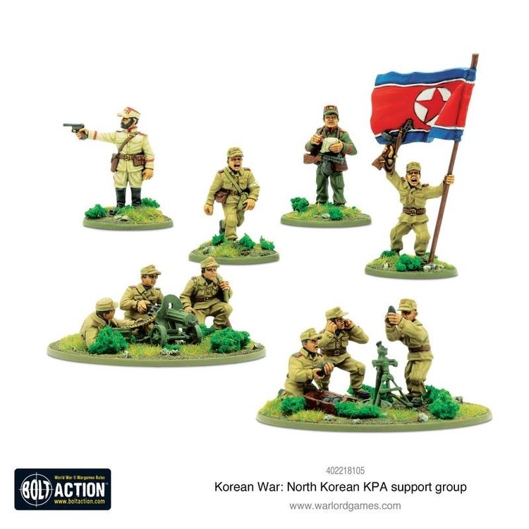 Warlord games Bolt Action: North Korea- KPA Support Group